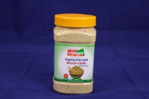 Pachi Mirchi Karam (Green Chilli karam)